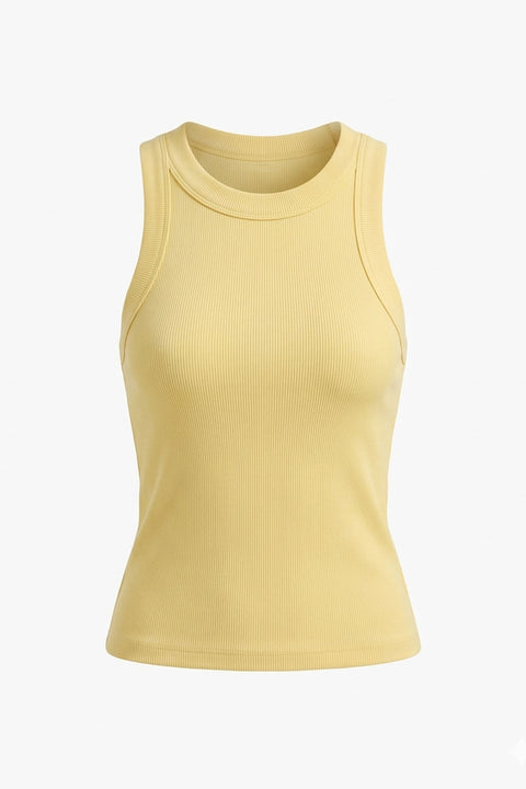 Bisiklet Yaka Premium Kaşkorse Atlet- SARI