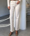 LUNA KEMERLİ WİDE LEG JEAN- BEJ