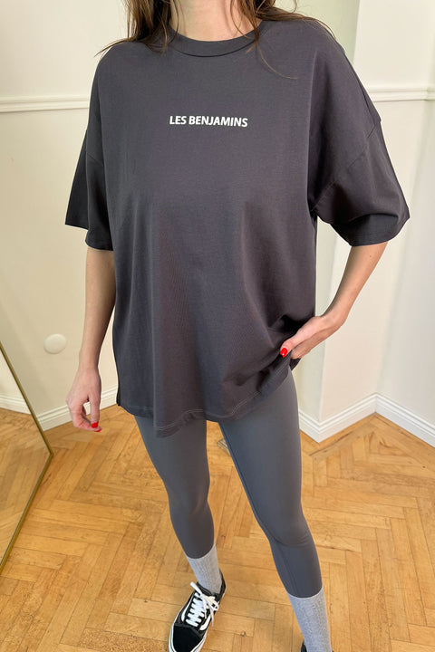 Pamuklu Baskılı Tshirt- GRİ