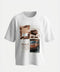 Premium Yeni Sezon Baskılı T-Shirt- EKRU