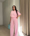 Bisiklet Yaka Premium İthal Takım- PEMBE