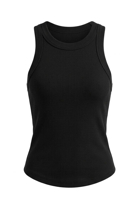 Bisiklet Yaka Premium Kaşkorse Atlet- SİYAH