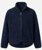 FERMUARLI DİK YAKA POLAR CEKET- LACİVERT