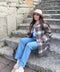Premium Ekose Kaban- KAHVERENGİ